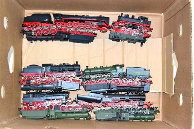 Lot 123 - Various Manufacturers HO Gauge A Collection Of Assorted Continental Steam Outline Locomotives...