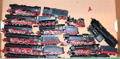 Lot 124 - Various Manufacturers HO Gauge A Collection Of Assorted Continental Steam Outline Locomotives...