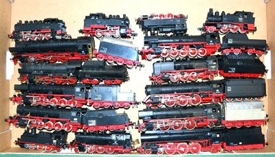 Lot 125 - Various Manufacturers HO Gauge A Collection Of Assorted Continental Steam Outline Locomotives...