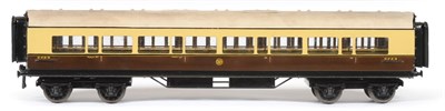 Lot 149 - Exley O-Gauge GWR 1st/2nd Corridor Coach 2663 (G-E)