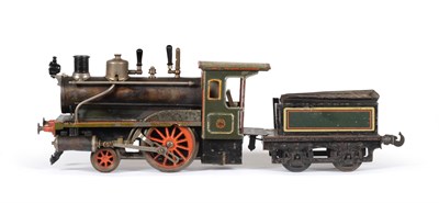 Lot 178 - Carette Gauge I 2-2-0 Live Steam 'Stork Leg' Locomotive green with GCN roundel to cabside; with...