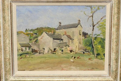 Lot 1049 - Philip Naviasky (1894-1983) "Folly Hall" Signed, inscribed on various labels verso, oil on...