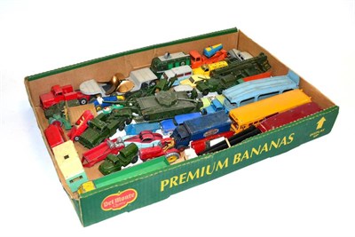 Lot 270 - Dinky A Collection Of 1950's And 1960's Models including Guy Every Ready van, Wayne School bus,...