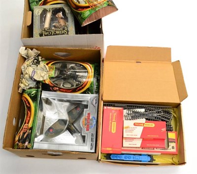 Lot 317 - Mixed Toys Lord of the Rings action figures (boxed), Action Man figures and a few other items...