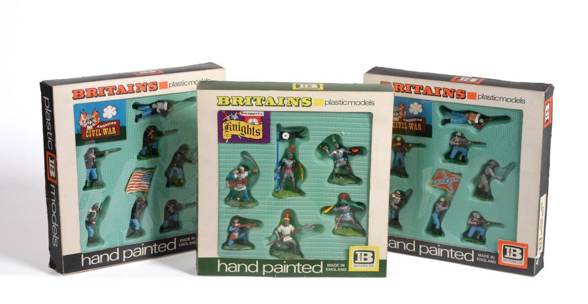 Lot 337 - Britains Three Plastic Figure Sets 7422