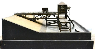 Lot 50 - A Scratch Built Scale Model of Middlesbrough Dock S&DR Coal Staith 1862, built by Graham...