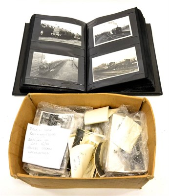 Lot 60 - Railway Photographs a collection of approximately 500 mostly reprinted black and white...