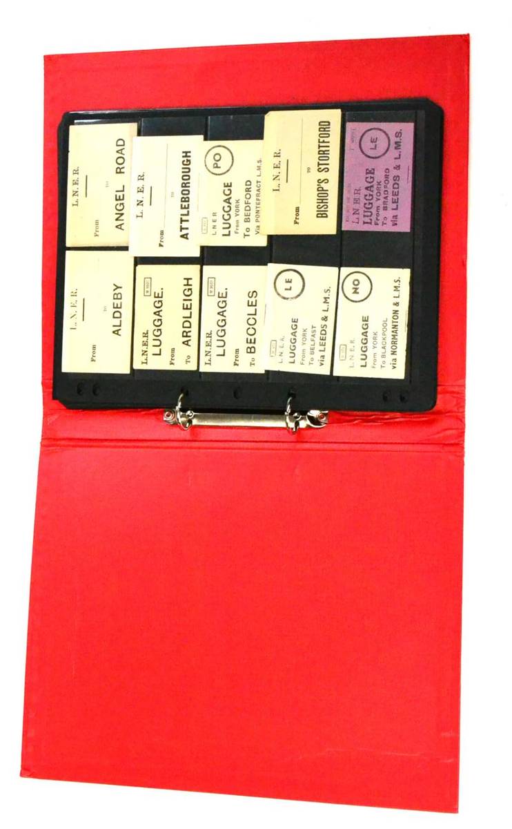 Lot 73 - Various Railway Luggage Labels from LNER