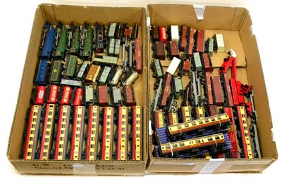 Lot 82 - Hornby Dublo 3-Rail A Collection Of Locomotives And Rolling Stock including Sir Nigel Gresley,...