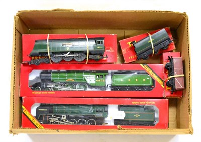 Lot 113 - Hornby Railways Two Locomotives R855 Flying Scotsman LNER 4472 and R065 Evening Star 92220...