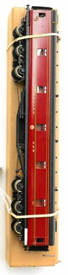 Lot 126 - Lawrence Scale Models OO-Gauge LMS 12-Wheel Sleeping Car 354 model bears no identifying marks...