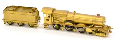 Lot 129 - Made In Japan Brass OO-Gauge 4-6-0 King Class Locomotive King Henry V 6019, unpainted (G)