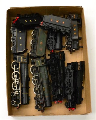 Lot 158 - Various OO-Gauge Locomotives Kit built Hughes Crab LMS 13098 (no tender, with plastic chassis...