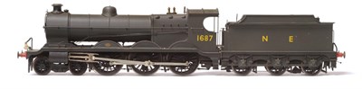 Lot 189 - Constructed O-Gauge Kit With Motor Of A Robinson Class B5  4-6-0 Locomotive finished in black as NE