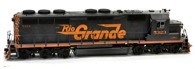 Lot 194 - Constructed O-Gauge Kit With Motor Of A US Outline SD45 Diesel Locomotive hand painted by...