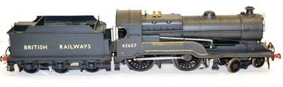 Lot 196 - Constructed O-Gauge Kit With Motor Of Robinson Class D10 4-4-0 Locomotive finished in black as...