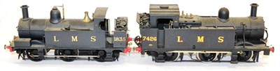 Lot 201 - Constructed O-Gauge Kits With Motors (i) 0-6-0T Fowler Class 3F finished in black as LMS 7426...