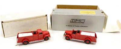 Lot 260 - DeHanes Models Two Mack Fire Trucks both with bag of detail parts (both E boxes G) (2)