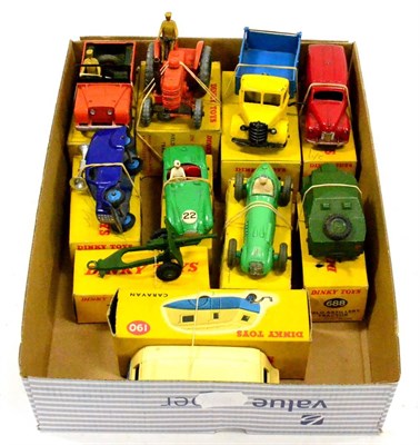 Lot 288 - Dinky Various Boxed Models 340 Land Rover, 301 Field Marshall tractor, 410 Bedford tipper...