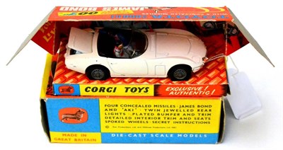 Lot 302 - Corgi 336 James Bond Toyota 2000GT (E-G, some chipping mainly to rear of car, box E-G, lacking...