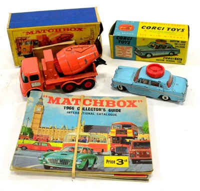 Lot 328 - Matchbox Collectors Catalogues 1965,66,67,68 and 69 (G, with some numbers ticked) K13 Ready Mix...