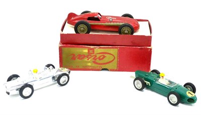 Lot 343 - Togi Corsar No.1 Racing Car, painted red, with 'Bit o Lace' decals, exhaust, rubber tyres,...