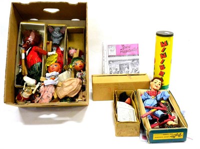 Lot 355 - Pelham Puppets A Collection Of Fourteen Assorted Unboxed Puppets together with two Hazelle's...