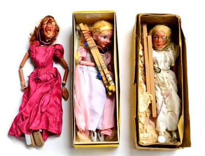 Lot 384 - Pelham Puppets From Cinderella 6009 SL Cinderella (E box G-E) another early version in plain...