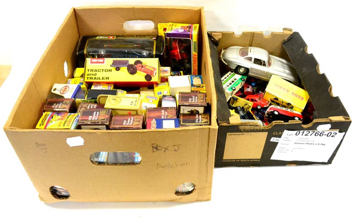 Lot 333 - Various Diecast including Matchbox Yesteryears, Classix, Matchbox 1-75's Superfast, and others...