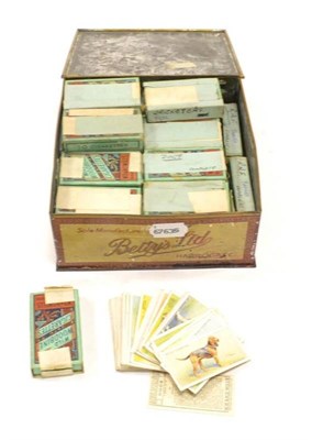 Lot 1001 - Cigarette Cards a collection of 34 loose sets, each contained in a Wills Cigarette Packet