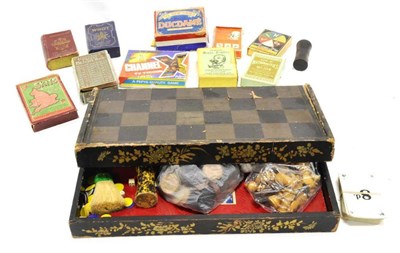 Lot 1019 - Various Games including Chess/Draughts/Backgammon set (a.f.) Jaques Skits, Ducdame, Jaques...