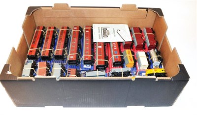 Lot 1061 - Hornby Dublo 3- and 2-Rail A Collection Of Rolling Stock And Accessories including three BR(E)...