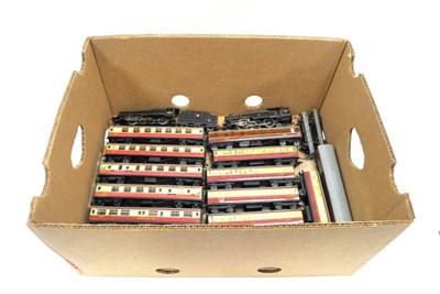 Lot 1069 - Hornby Dublo 3-Rail Locomotives And Rolling Stock including 2-8-0 8F locomotive  BR 48158,...