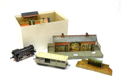 Lot 1076 - Hornby Dublo A Collection Of Lineside Accessories And Track including signals, points,...