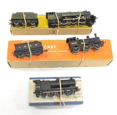 Lot 1080 - Jamieson Constructed OO-Gauge Kit With Motor Of A 2-6-2 Class V2 Locomotive finish in green as...