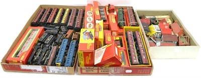 Lot 1082 - Triang Hornby OO Gauge A Collection Of Locomotives, Rolling Stock And Accessories including...
