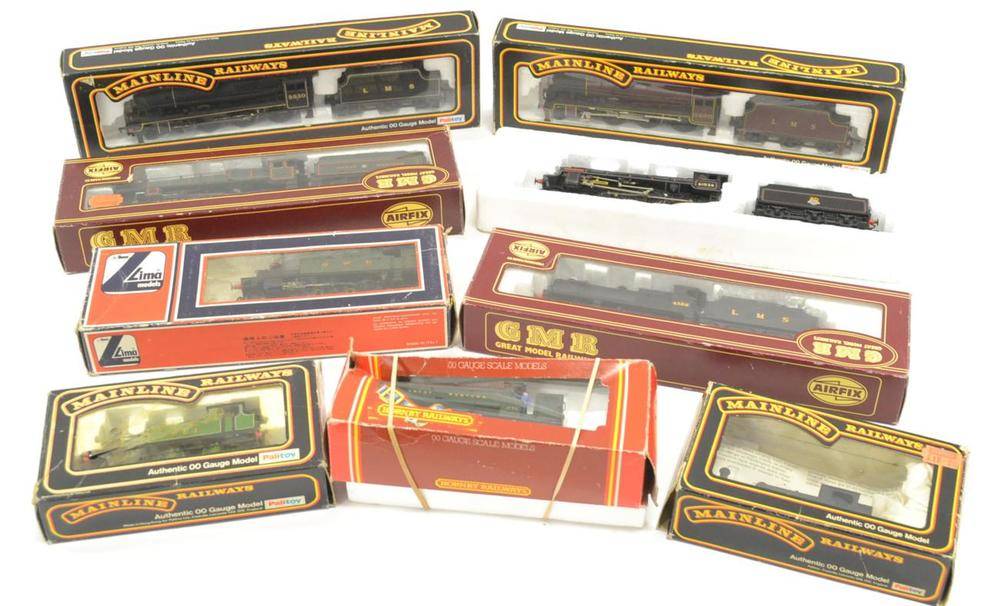 Lot 1096 - Mainline OO Gauge Two Locomotives 37061 4-6-0 Leander LMS 5690 and 37065 Sir Frank Ree LMS 5530...