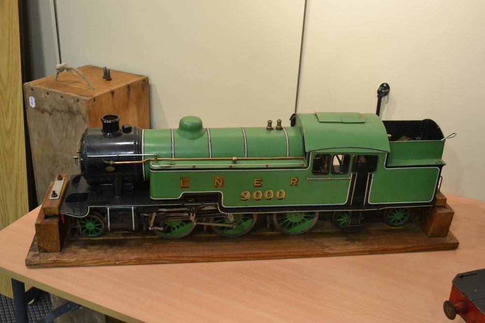 Lot 1134 - Kit/Scratch Built Live Steam 2-6-4T Thompson Class L1 Locomotive finish in green as LNER 9000, well