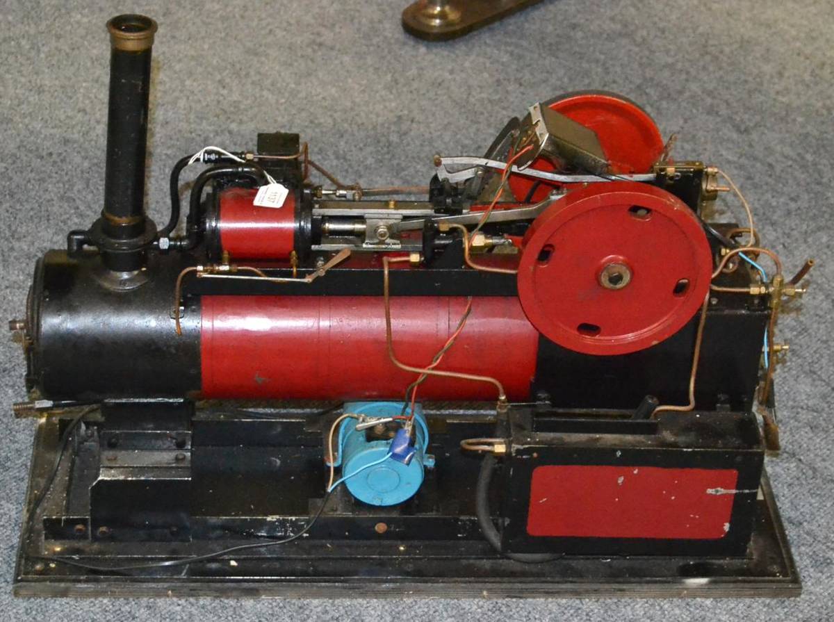 Lot 1137 - Kit/Scratch Built Live Steam Agricultural Engine based on the boiler and firebox of a traction...