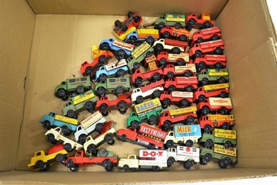 Lot 1169 - Brimtoy Pocketoys A Collection Of 40 Assorted Models including delivery vans, tankers,...