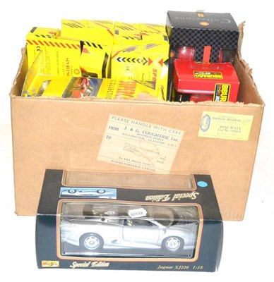 Lot 1196 - Modern Diecast A Collection Of Shell Collection Model Cars three 1:18th scale cars and a few others