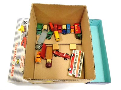 Lot 1205 - Dinky Dublo Various Unboxed Models including Land Rover & horse box, Shell tanker, Royal Mail...