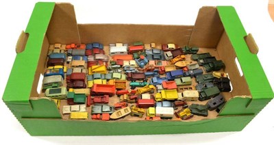 Lot 1240 - Matchbox 1-75's Various Unboxed Models a collection of approximately 95 assorted regular wheel...