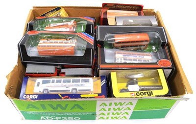 Lot 1251 - EFE A Collection Of Assorted Bus Models together with buses by other manufacturers (boxed) and...