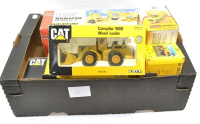 Lot 1254 - Joal 183 PC Excavator and JCB 435 Loader; JCB 4CX Sitemaster and 712 Dump truck and Ertl...