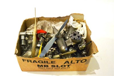 Lot 1270 - Model Aeroplane Engines a collection of assorted models and associated items (qty)