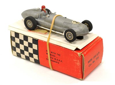 Lot 1271 - Model Road Racing Cars Ltd (Bournemouth) Mercedes 154GP Slot Racing Car grey plastic body, No.2...