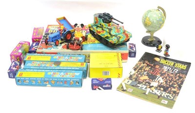 Lot 1285 - Various Toys including a Chad Valley Give-a-Show Projector with three separate film sets; a battery