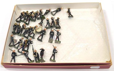 Lot 1305 - Britains Marine Band With Colour Party Escort (G-F) (31)