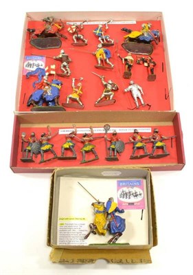 Lot 1311 - Britains Set 39 Royal Horse Artillery Gun Team with grey limber and canon, six horse team...